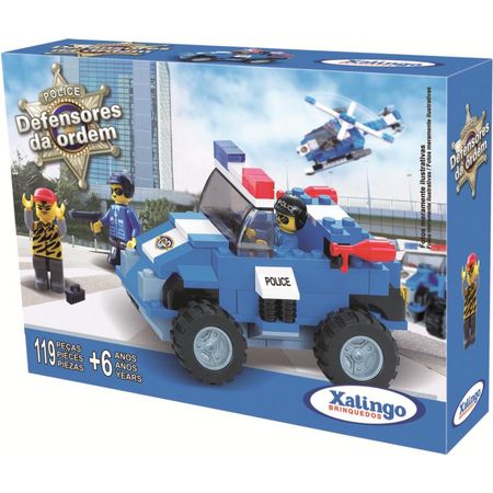 Blocos-de-Encaixe-Defensores-da-Ordem-Policia-119-pcs-2 Blocos-de-Encaixe-Defensores-da-Ordem-Policia-119-pcs-2