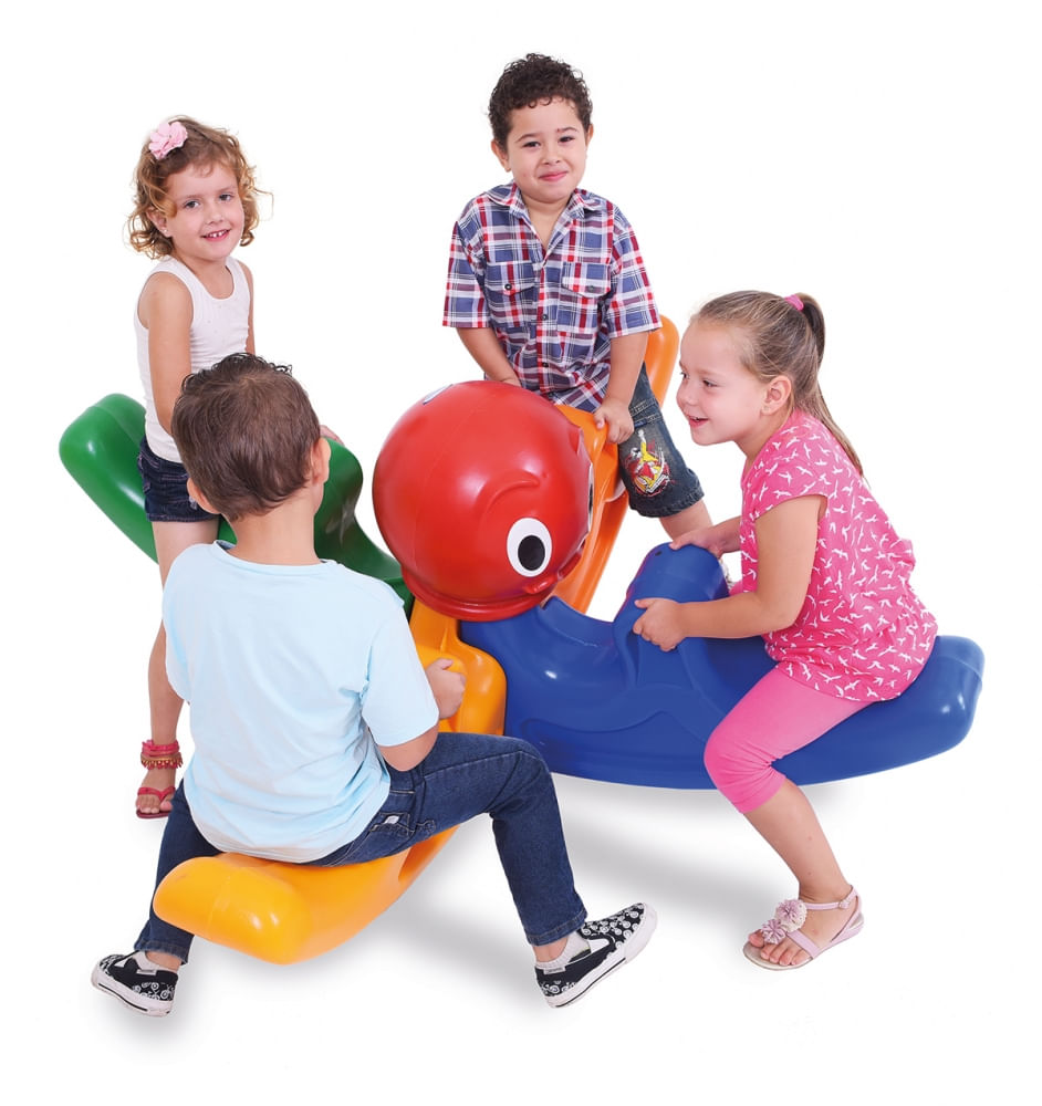 Gangorra Infantil Polvo Maluco Xalingo