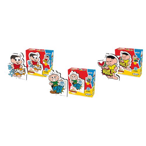 Quebra Cabeca Vertical Colecionavel Turma Da Monica Xalingo