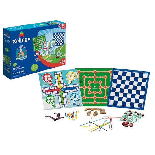 Jogo Futebol de Mesa Infantil Xalingo - Jogo P/ Dois Jogadores Jogação