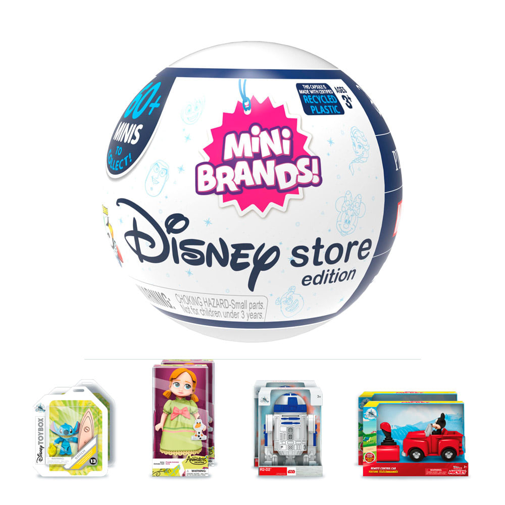 5 Surprise Mini Brands: Disney Store Series 2 Capsule 