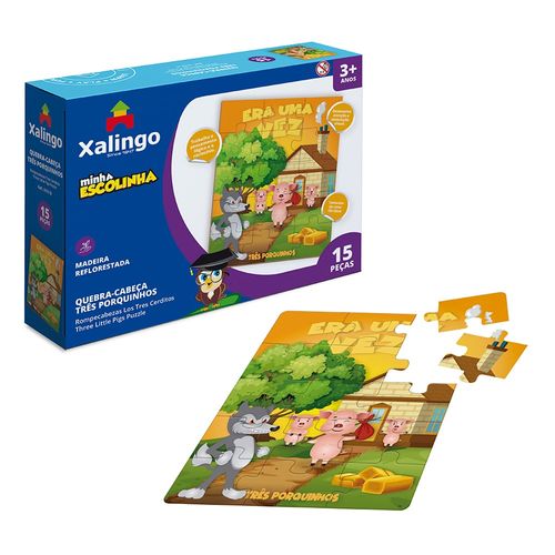 Jogo da Velha Divertido Minha Escolinha Xalingo - xalingo