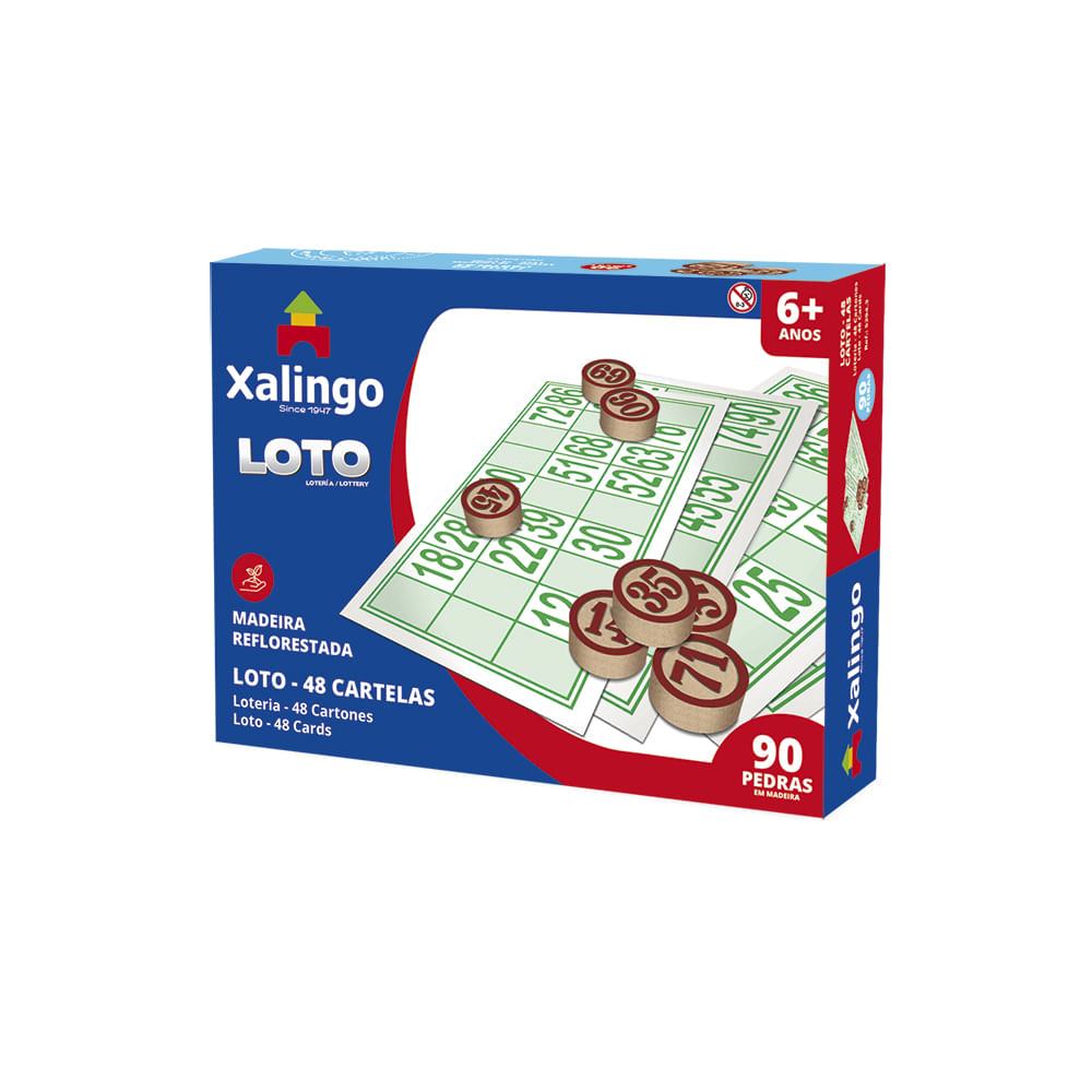 Jogo Infantil Passatempo 6 em 1 Xalingo - xalingo