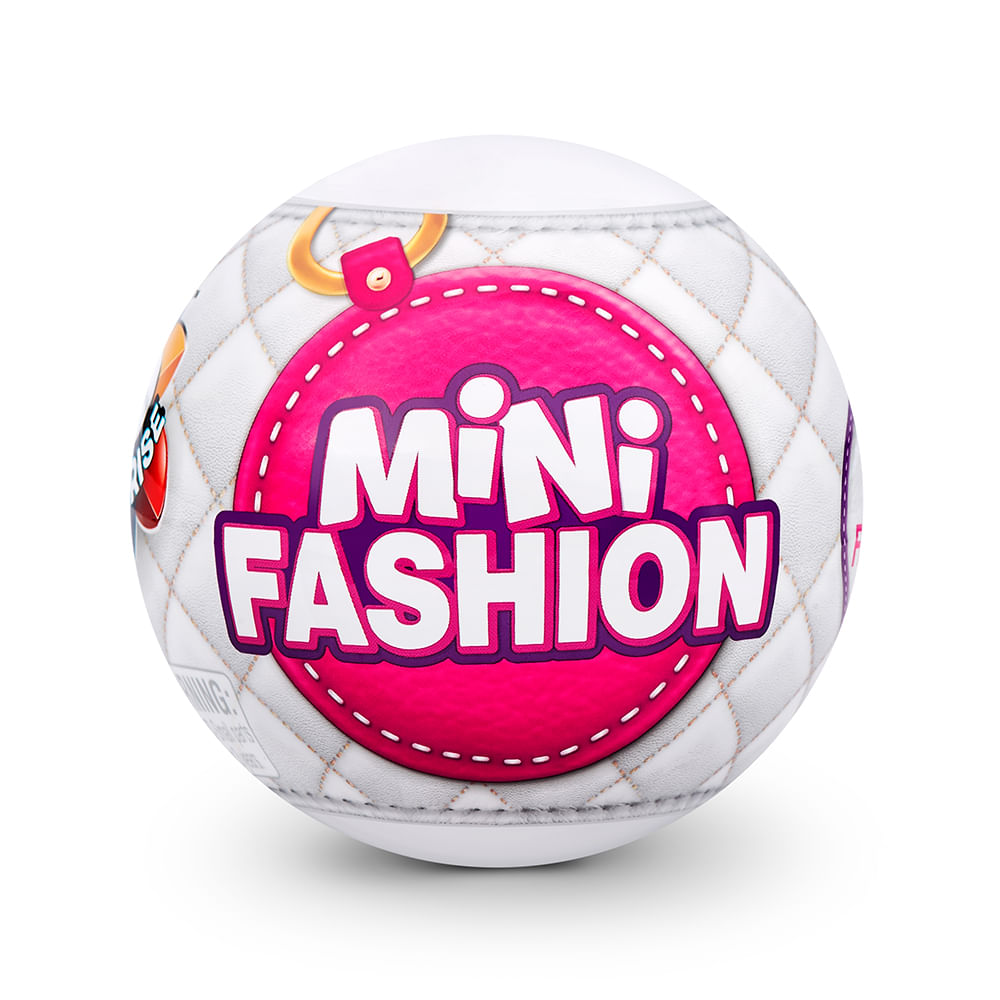 5 Surprise Mini Fashion Xalingo - Bolinha Colecionável Acessórios