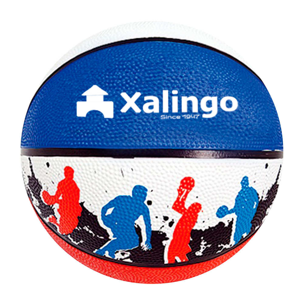 Bola de Basquete Oficial N 7 Colorida Xalingo