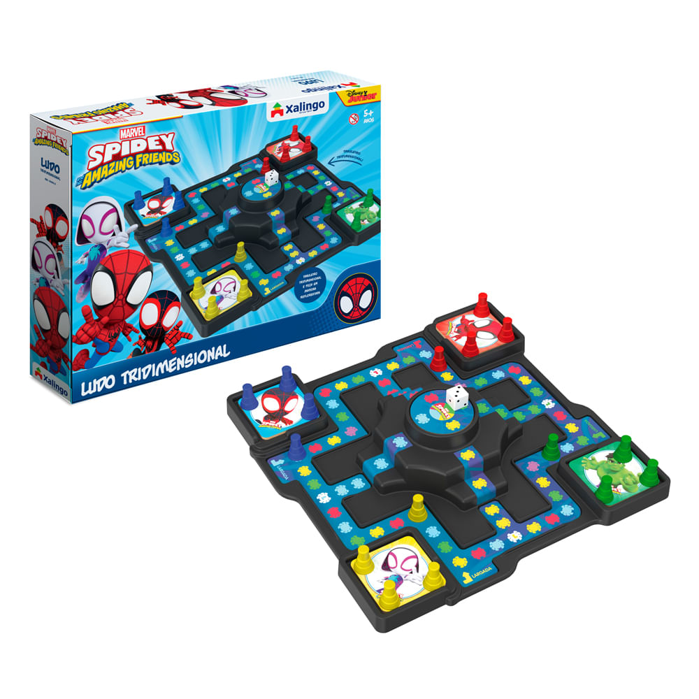 Jogo Ludo Tridimensional Xalingo - xalingo