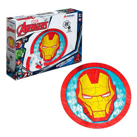 1776.5---Quebra-cabeca-Homem-de-Ferro-Avengers 1776.5---Quebra-cabeca-Homem-de-Ferro-Avengers