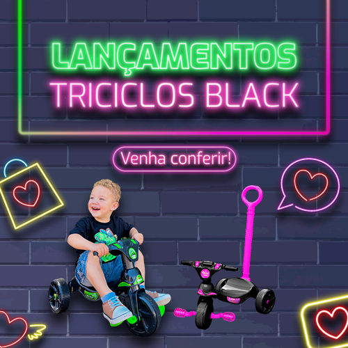 Lançamento Triciclo Black