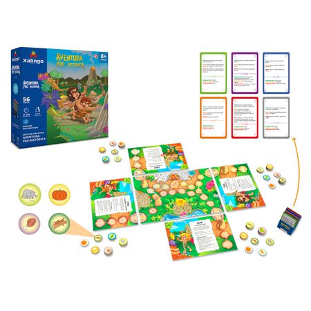 1272.1---Jogo-de-Tabuleiro-Aventura-Pre-Historica 1272.1---Jogo-de-Tabuleiro-Aventura-Pre-Historica