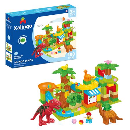 6840.9---Bloco-Grande-Mundo-Dino---100-pecas 6840.9---Bloco-Grande-Mundo-Dino---100-pecas