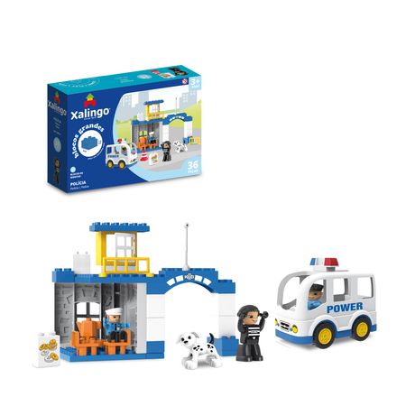 6832.1---Bloco-Grande--Policia---36-pecas 6832.1---Bloco-Grande--Policia---36-pecas