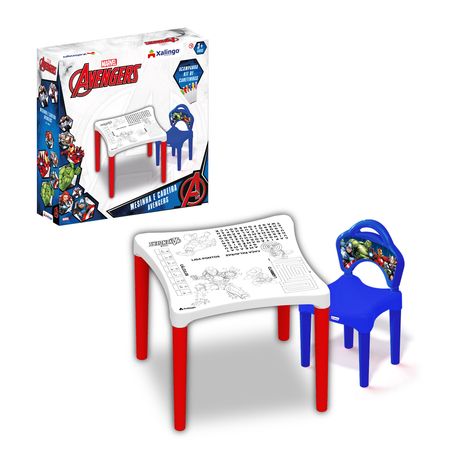 6807.6---Mesinha-e-Cadeira-Avengers 6807.6---Mesinha-e-Cadeira-Avengers