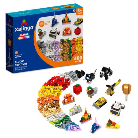 6822.1---Blocos-Criativos---400-pecas 6822.1---Blocos-Criativos---400-pecas