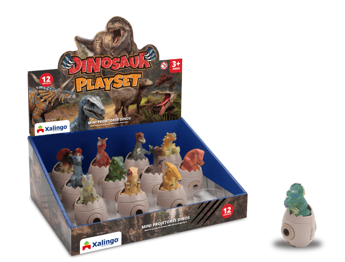 Mini Projetores Dinos Xalingo
