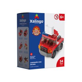 1499.8---Bombeiros-Display---Caminhao-com-Escada---54-pecas---Embalagem
